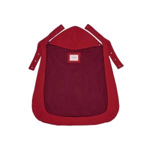 cobertor de porteo wombat shell rojo (1)