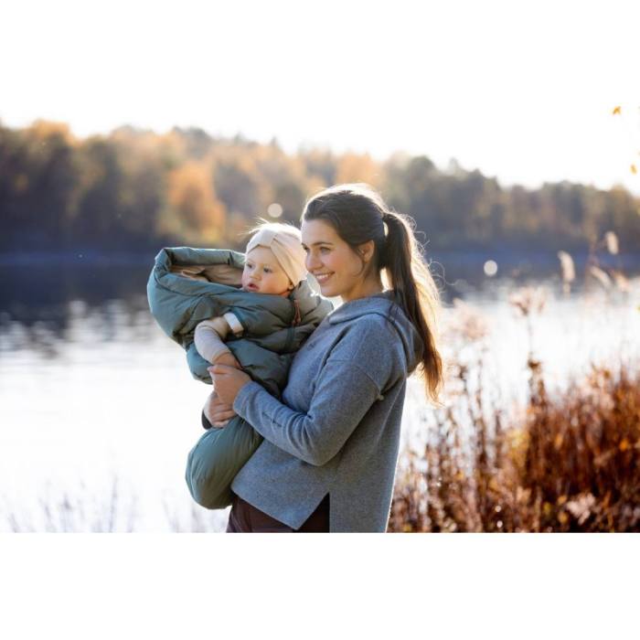 saco para capazo y silla voksi adventure dark sea green portada